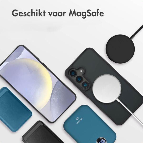 imoshion Color Guard Backcover met MagSafe Samsung Galaxy S24 - Zwart