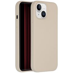 Accezz Liquid Silicone Back Cover with MagSafe Apple iPhone 15 - Stone