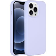Accezz Liquid Silicone Backcover Apple iPhone 13 Pro - Paars