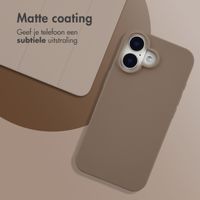 imoshion Color Backcover Apple iPhone 16 - Bruin