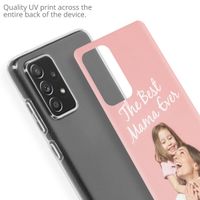 Ontwerp je eigen Clear Case Samsung Galaxy A72 - Transparant