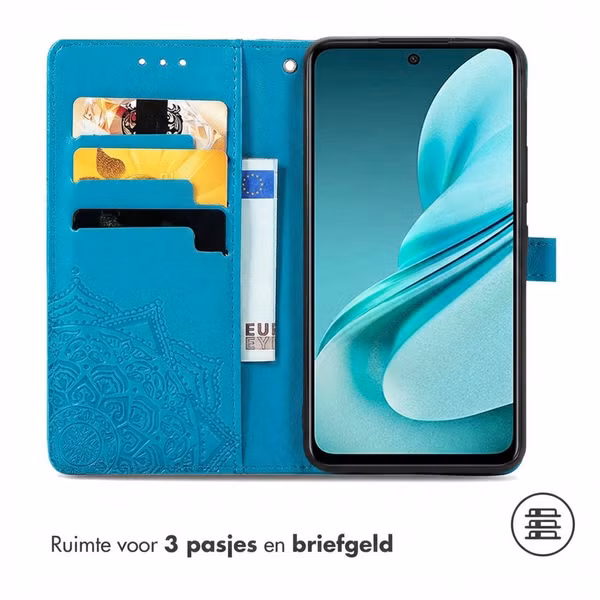 imoshion Mandala Bookcase OnePlus Nord N30 SE - Turquoise
