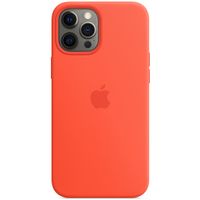 Apple Silicone Backcover MagSafe Apple iPhone 12 Pro Max - Electric Orange