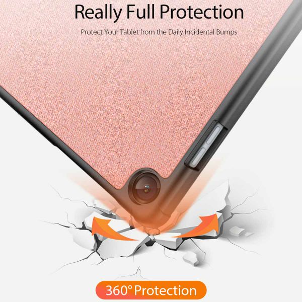 Dux Ducis Domo Bookcase Lenovo Tab M10 (3rd gen) - Rosé Goud