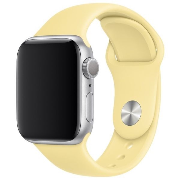 Apple Sport Band Apple Watch Series 1-10 / SE / Ultra (2) - 42/44/45/46/49 mm - Lemon Cream