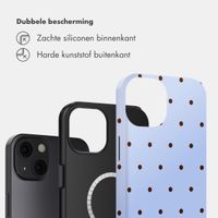 Selencia Vivid Backcover met MagSafe Apple iPhone 13 - Happy Dots Digital Sky