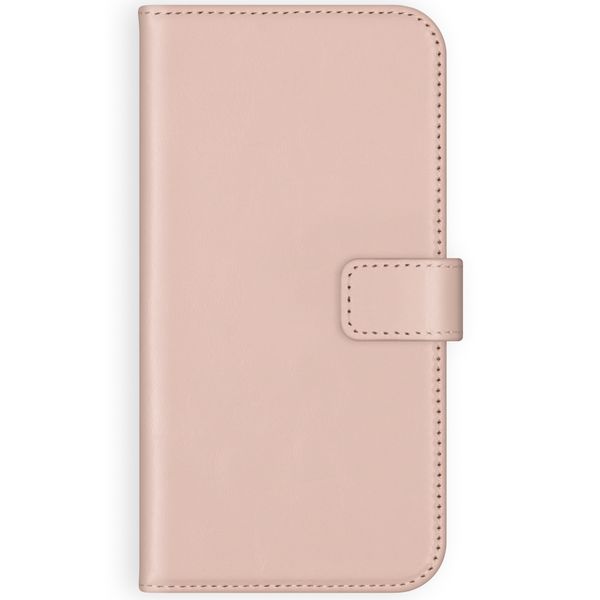 Selencia Echt Leren Bookcase Apple iPhone 12 (Pro) - Dusty Pink