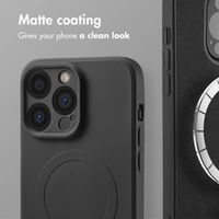 imoshion Colour Back Cover with MagSafe Apple iPhone 14 Pro - Black