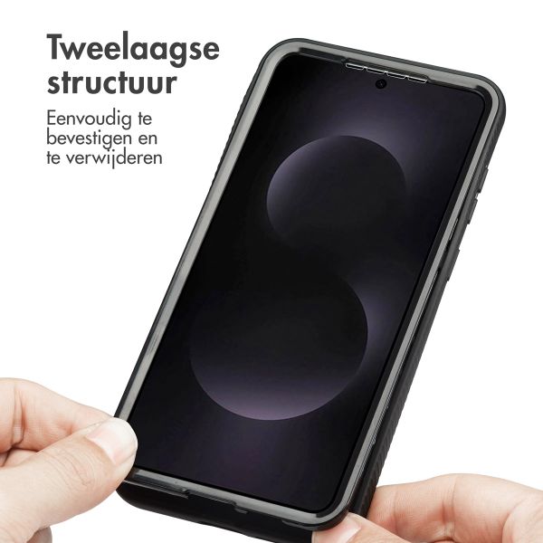 imoshion 360° Full Protective Case Samsung Galaxy S25 Edge - Zwart