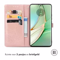 imoshion Mandala Bookcase Motorola Edge 40 - Rosé Goud