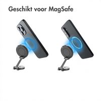 imoshion Telefoonhouder auto met MagSafe - Draadloze oplader - Dashboard - Zwart