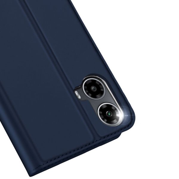 Dux Ducis Slim Softcase Bookcase Motorola Moto G34 - Donkerblauw