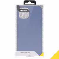 Accezz Liquid Silicone Backcover Apple iPhone 12 (Pro) - Lavender Gray