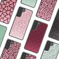 imoshion Design hoesje Samsung Galaxy S21 FE - Berries Blush