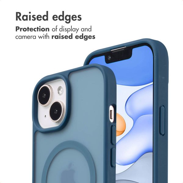 imoshion Colour Guard Back Cover with MagSafe Apple iPhone 15 - Dark Blue