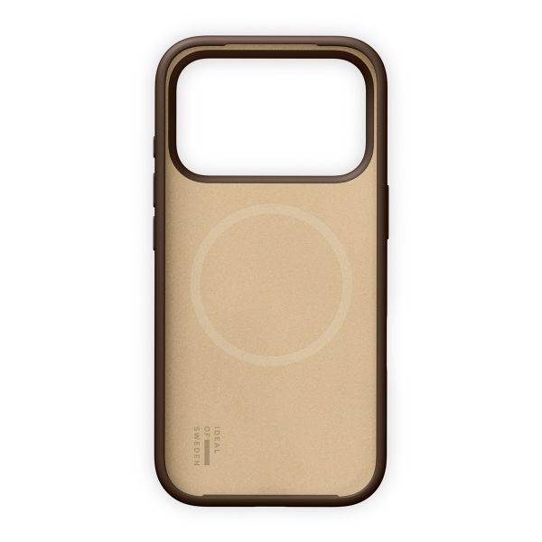 iDeal of Sweden Silicone Case met MagSafe Apple iPhone 17 Pro - Mocha Mousse