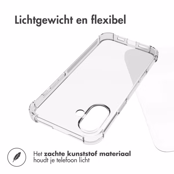 imoshion Shockproof Case Apple iPhone 16 - Transparant