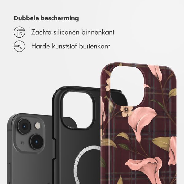 Selencia Vivid Backcover met MagSafe Apple iPhone 14 - Autumn Muse