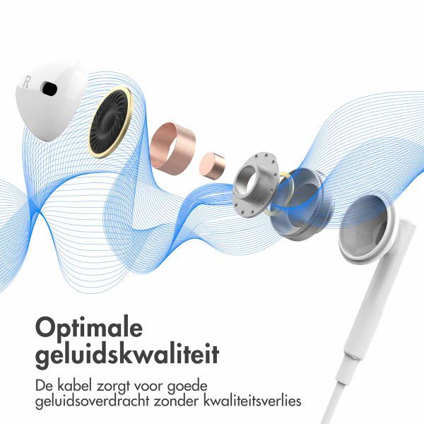 imoshion Oordopjes - Bedrade oordopjes - USB-C aansluiting - Wit