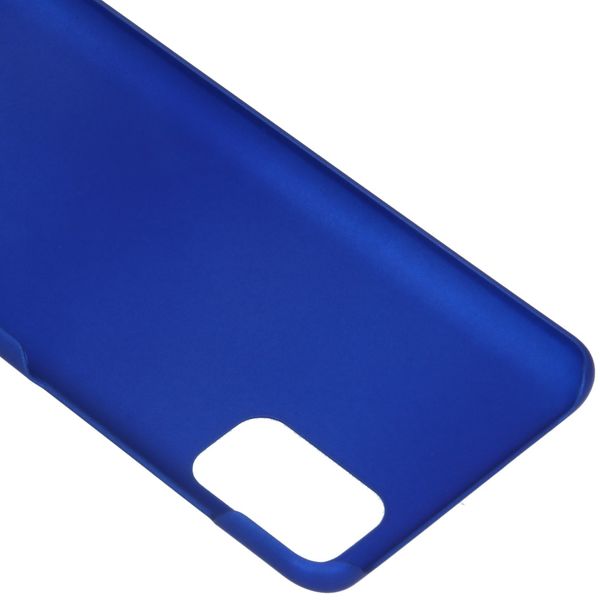 Effen Backcover Samsung Galaxy A41 - Blauw