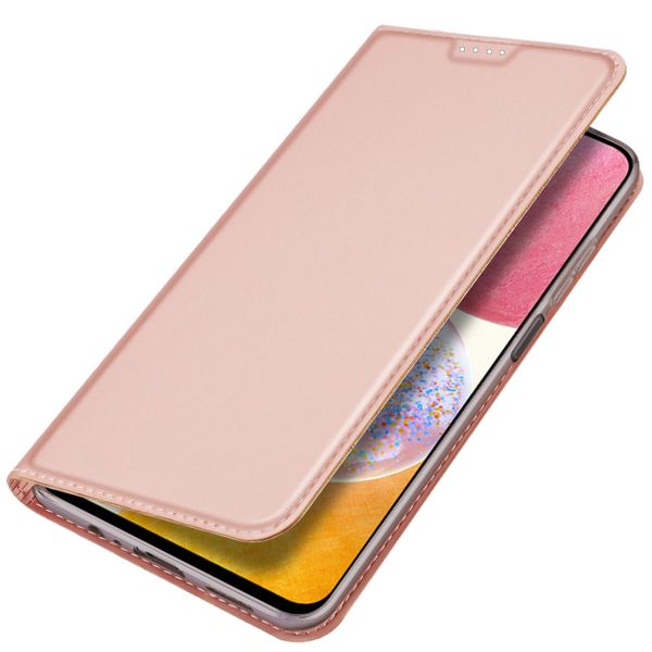 Dux Ducis Slim Softcase Bookcase Samsung Galaxy A14 (5G/4G) - Rosé Goud