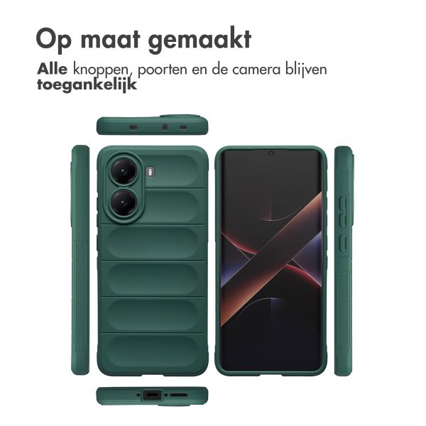 imoshion EasyGrip Backcover Xiaomi Poco X7 Pro - Donkergroen