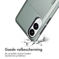 imoshion Backcover met pasjeshouder Samsung Galaxy S25 Edge - Groen