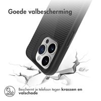imoshion Rugged Hybrid Carbon Case Apple iPhone 15 Pro - Zwart