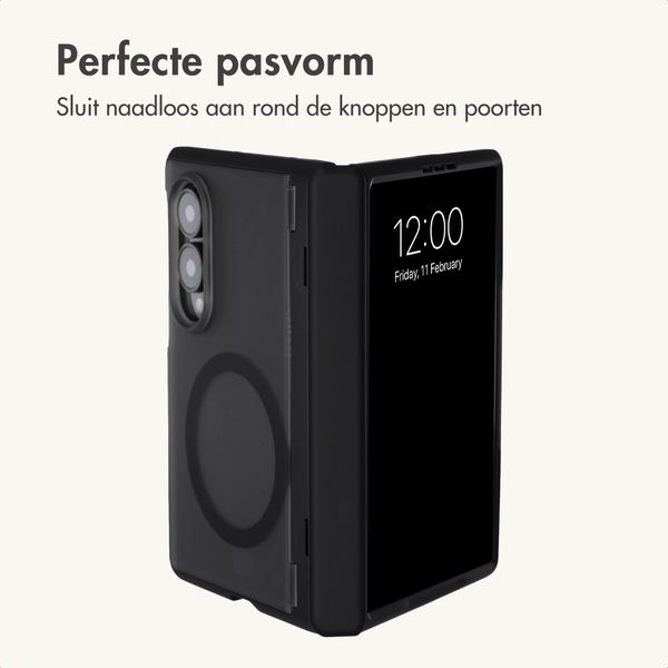 imoshion Frosted Backcover met MagSafe en Stand Samsung Galaxy Z Fold 8 - Zwart