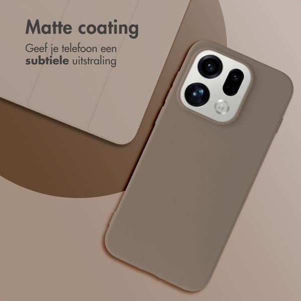 imoshion Color Backcover Oppo Find X9 - Bruin