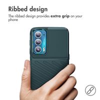 imoshion Thunder Backcover Motorola Edge 20 - Groen