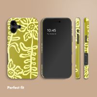 Selencia Vivid Back Cover with MagSafe Apple iPhone 16 - Chalky Bloom
