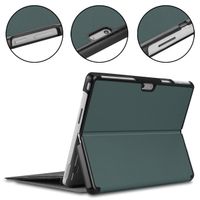 imoshion Trifold Bookcase Microsoft Surface Pro 9 / Pro 10 / Pro 11 - Donkergroen