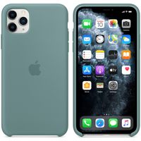 Apple Silicone Backcover Apple iPhone 11 Pro Max - Cactus