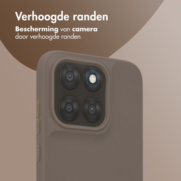 imoshion Color Backcover Motorola Moto G77 - Bruin