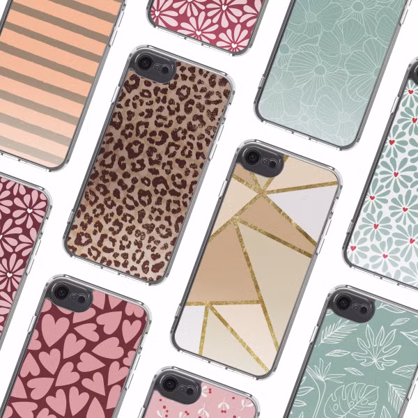 imoshion Design hoesje Apple iPhone SE (2022 / 2020) / 8 / 7 - Leopard Mood