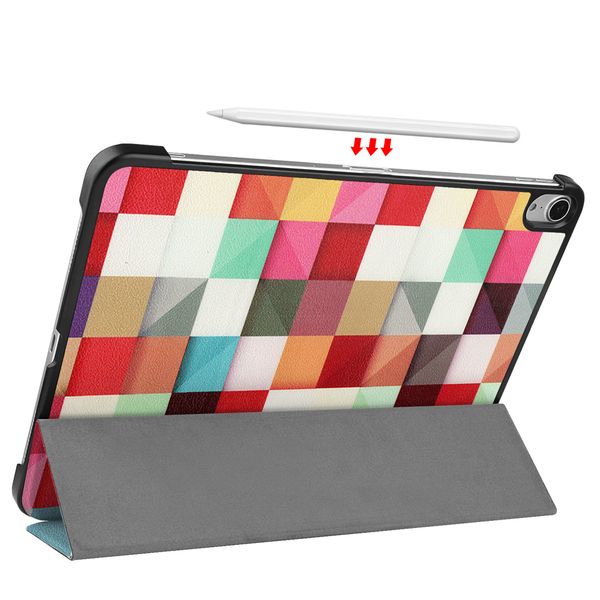 imoshion Design Trifold Bookcase Apple iPad Air 11 inch (2026) M4 / (2025) M3 / (2024) M2 / Air 5 (2022) / Air 4 (2020) - Various Colors