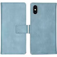 imoshion Luxe Bookcase Apple iPhone Xs / X - Lichtblauw