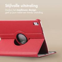 imoshion 360° draaibare Bookcase Apple iPad 11 (2025) 11 inch A16 / iPad 10 (2022) 10.9 inch - Donkerrood