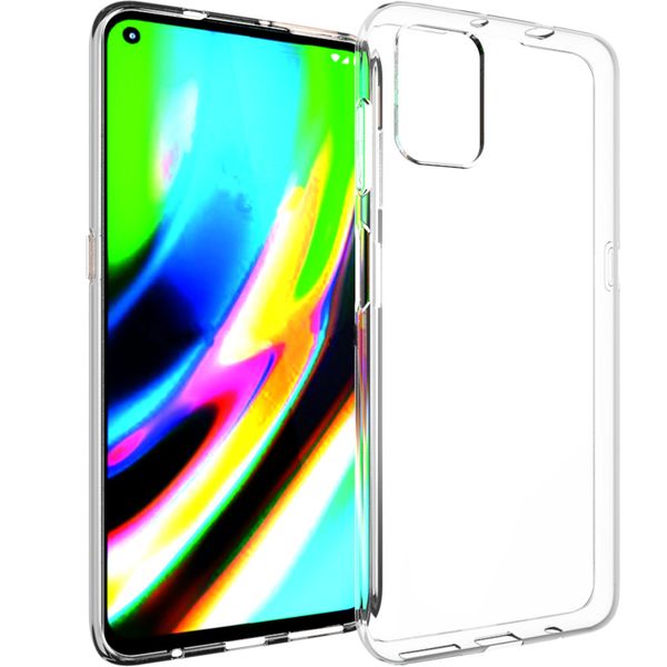 Accezz Clear Backcover Motorola Moto G9 Plus - Transparant