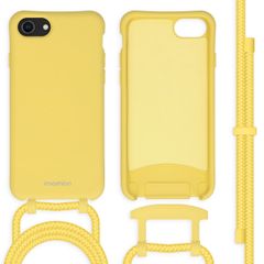 imoshion Color Backcover met afneembaar koord Apple iPhone SE (2022 / 2020) / 8 / 7 - Geel