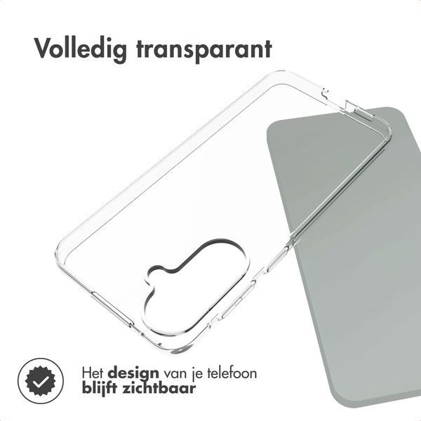 Accezz Clear Backcover Samsung Galaxy A57 (5G) - Transparant