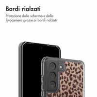 imoshion Design hoesje Samsung Galaxy S21 FE - Leopard Mood