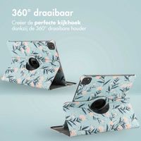 imoshion 360° Draaibare Design Bookcase Apple iPad Pro 13 (2025) M5 / (2024) M4 - Flowers