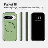 imoshion Colour Case with Thin MagSafe Ring Google Pixel 9 / 9 Pro - Dark Green