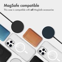 imoshion Sparkle Backcover met MagSafe Apple iPhone 16 Pro - Glitter Transparant