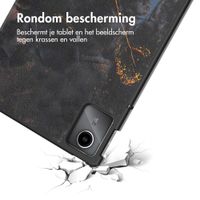 imoshion Design Trifold Bookcase Lenovo Tab M11 - Black Marble