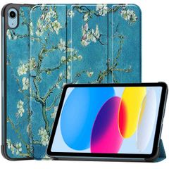 imoshion Design Trifold Bookcase Apple iPad 11 (2025) 11 inch A16 / iPad 10 (2022) 10.9 inch - Green Plant