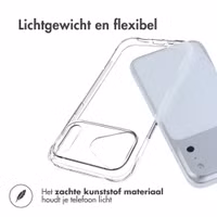 imoshion Shockproof Case Apple iPhone 18 Pro / 17 Pro - Transparant