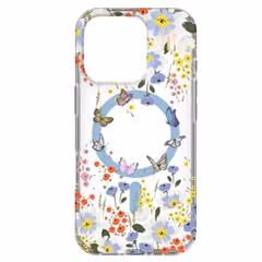 iDeal of Sweden Clear Case MagSafe Apple iPhone 16 Pro Max - Artistic Garden